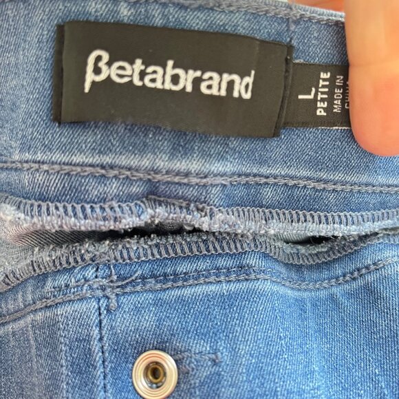 Betabrand‎ Signature Mid-Rise Denim Skinny in Sonora Wash Size LP - Picture 3 of 5